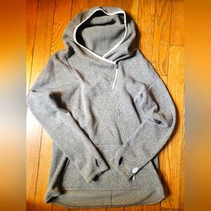 STIO Sweetwater Fleece Hoodie 1/4 Zip Pullover Gray Style #1475